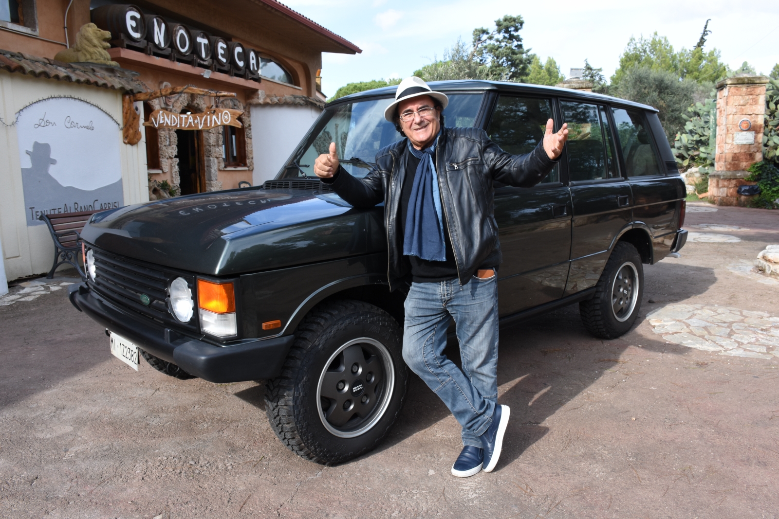 Nostalgia canaglia: Al Bano ha restaurato la sua vecchia Range Rover
