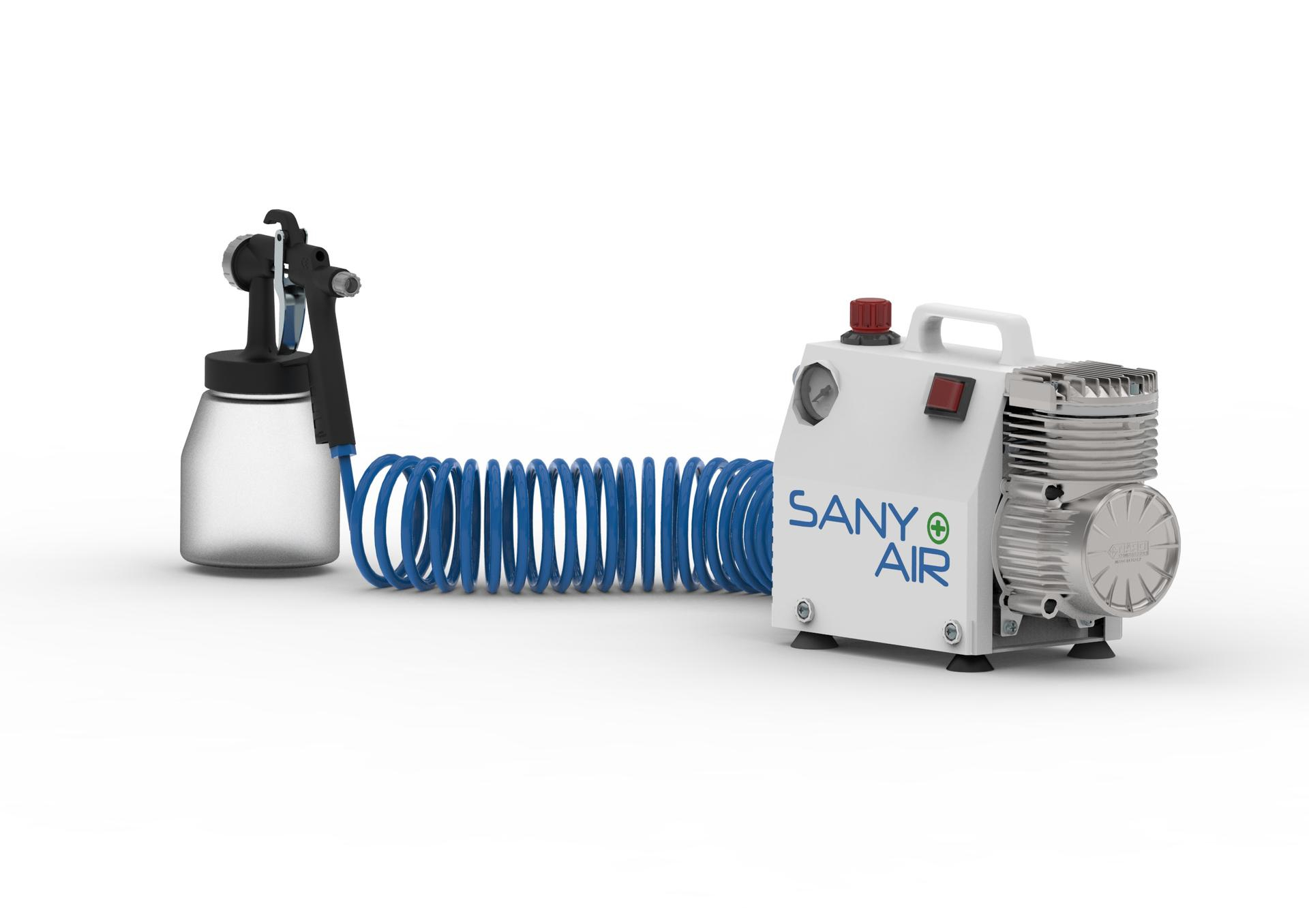 La TopGear.it di Roma presenta Sany+Air, il pratico sanificatore per ambienti e superfici