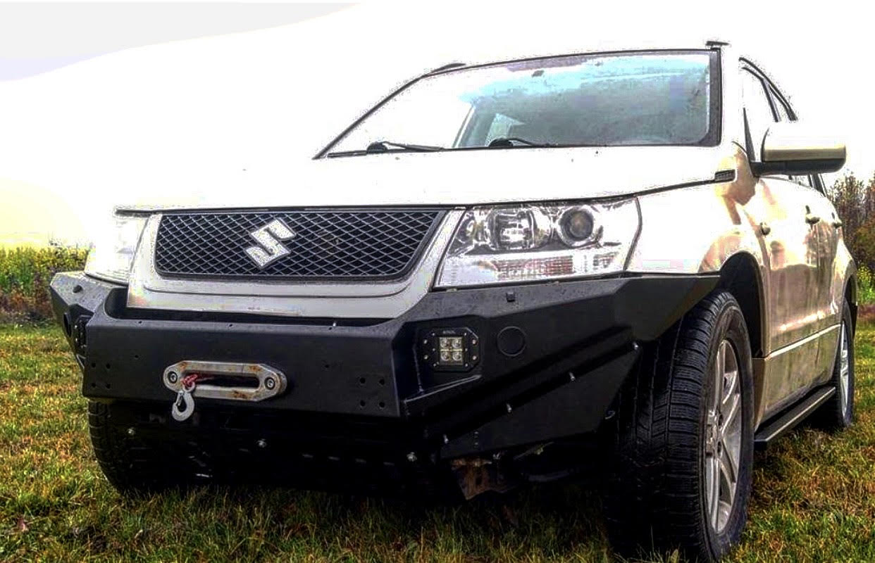 Paraurti anteriore heavy duty per Suzuki Grand Vitara