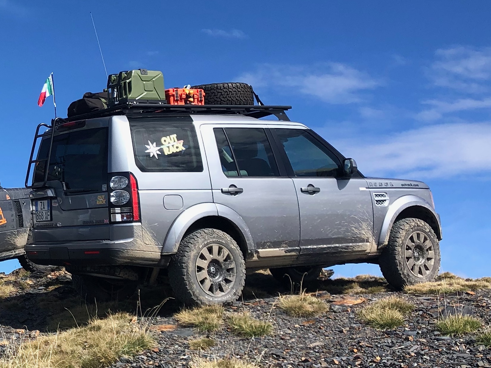 Roof rack Ultraslim per Discovery 3/4 con binari corti/lunghi