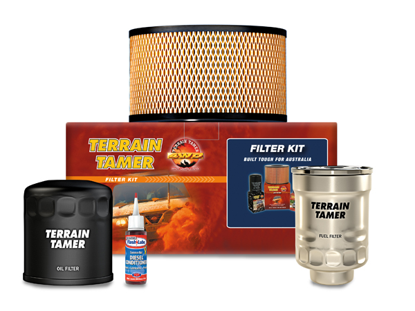 I kit filtri motore firmati Terrain Tamer